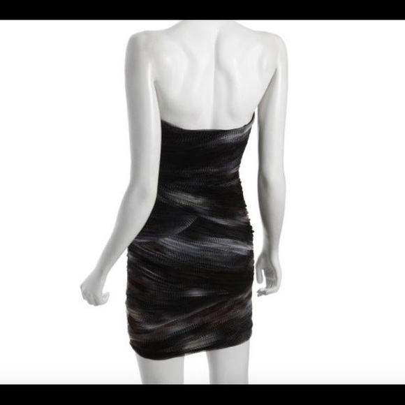 BCBG strapless ruched mini dress 10 - Picture 7 of 7
